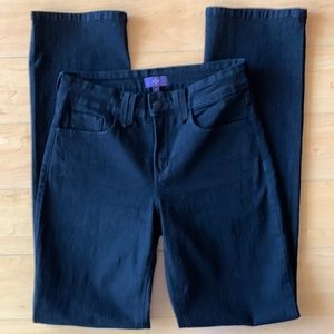 NYDJ Straight Fit Black Size 2